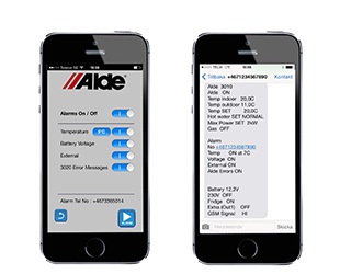 Alde smart control sms